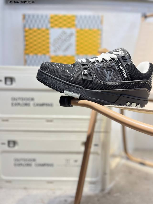 Louis Vuitton LV Louis Vuitton sneakers new LV Trainer sneakers in the latest co