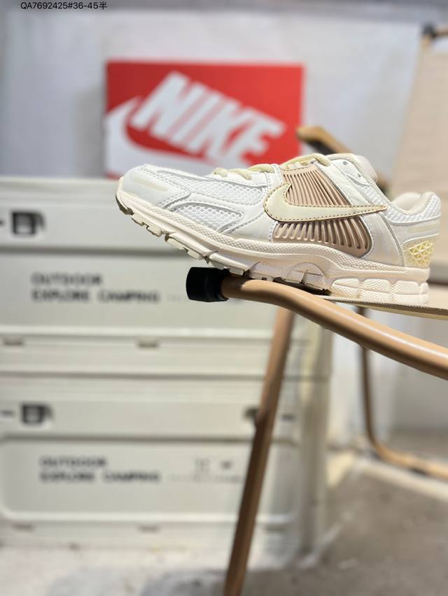 Nk Zoom Vomero 5 Desert Grey Retro Lightweight Casual Running Shoes Made of Eco-