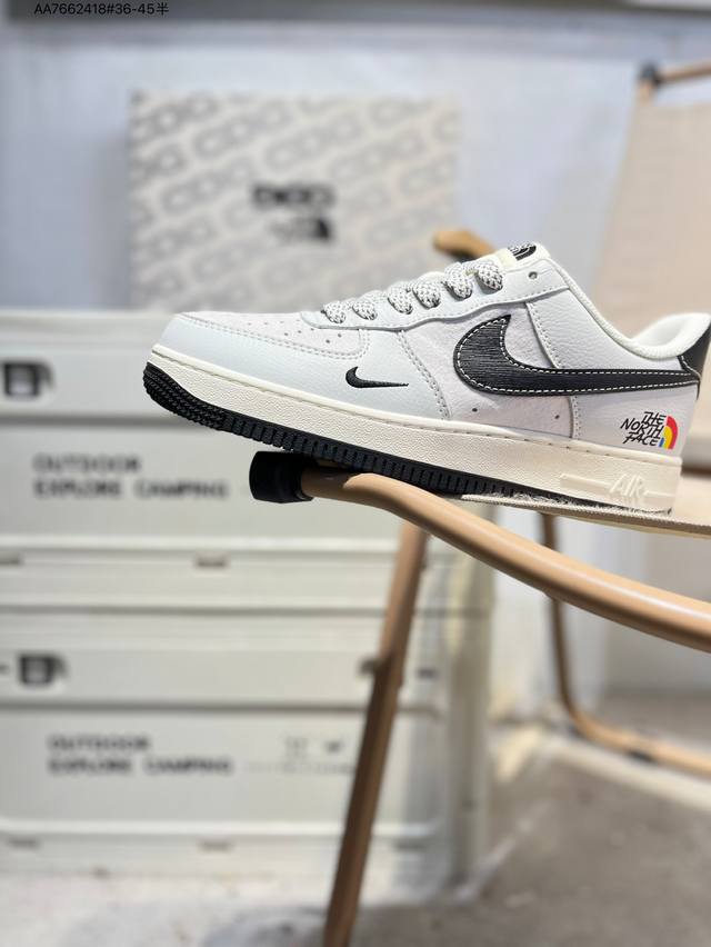 The North Face X NK Air Force 1'07 Low Air Force One Low-top Casual Sneakers#Cus