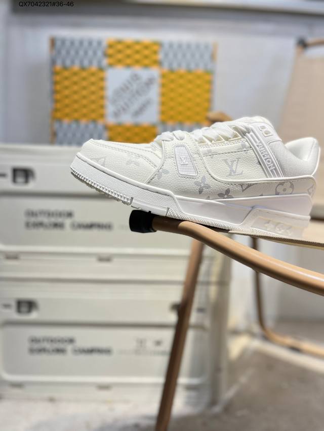 Louis Vuitton LV Louis Vuitton sneakers new LV Trainer sneakers in the latest co