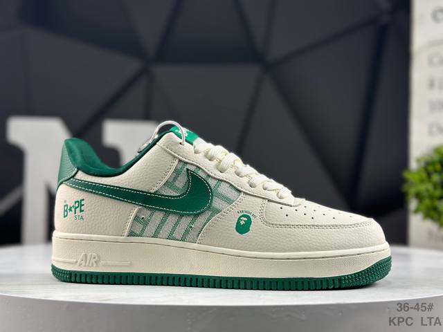 Factory Grade Nike Air Force 1 '07 Low Low-Top Casual Sneakers (with half sizes)