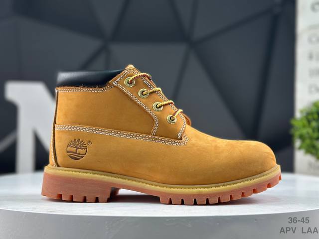 Timberland Outdoor High-Top Casual Yellow Boots Series #Guangdong Factory Qualit