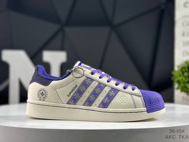 Limited release of overseas hot item! High-end custom Adidas Superstar "Chrome H