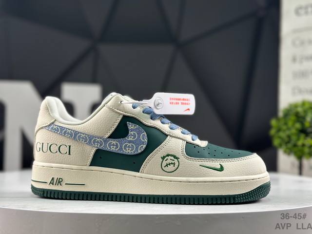Company Grade Half Size Nike Air Force 1 '07 Low Low-Top Sneakers/Casual Shoes.