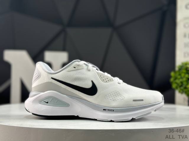 Nike Air Zoom Structure 26 Lightweight Running Shoes feature a breathable engine
