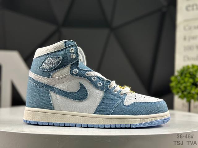 Authentic Nike Air Jordan 1 Retro High Oguniversity Blue AJ1 Classic Retro High-