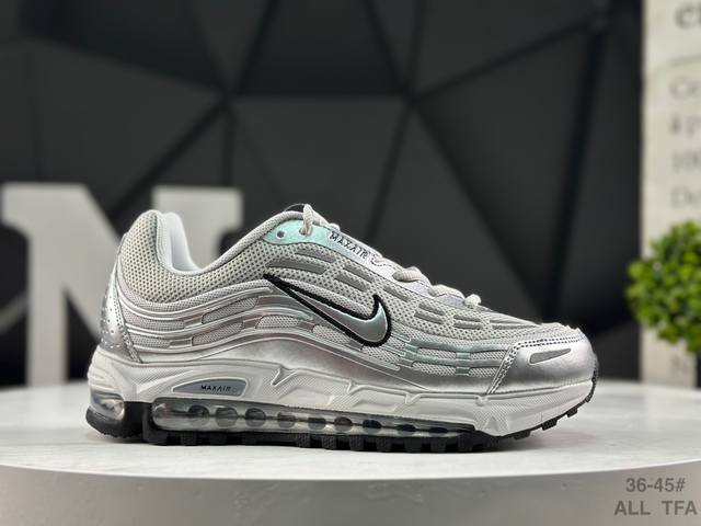 Nike Air Max TL 2.5 White Black Green Series Low-Top Classic Retro Versatile Cas