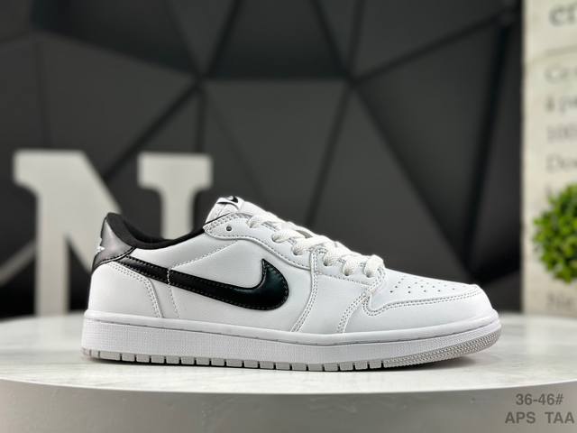Nike Air Jordan 1 Low AJ1, a low-top retro-style casual basketball shoe. Inspire