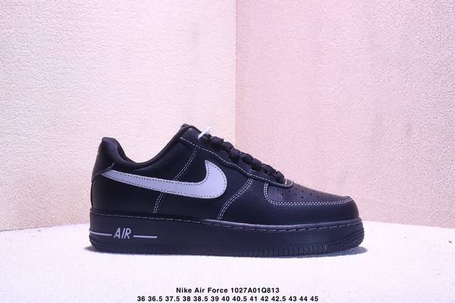 Nike Air Force 1 '07 Low-top versatile casual sneakers. Soft, responsive cushion