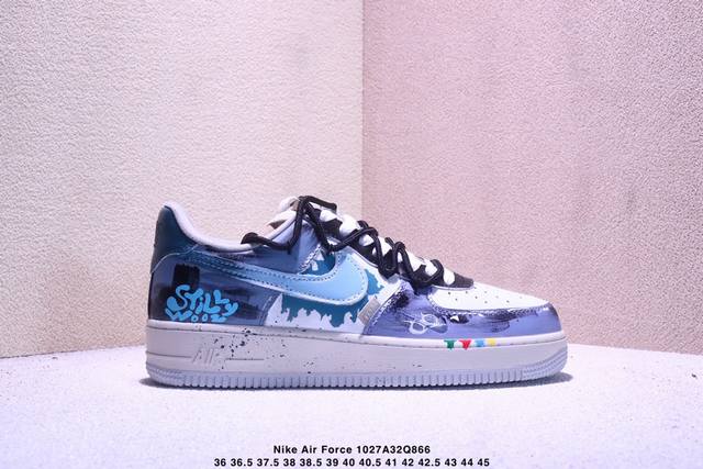 Nike Air Force 1 '07 Low-top versatile casual sneakers. Soft, responsive cushion