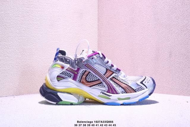 Balenciaga Runner chunky sneakers, comfortable athletic running shoes (excluding