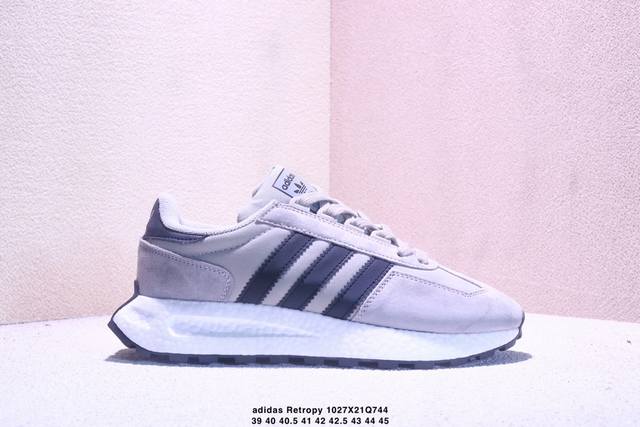 Company-grade Adidas Originals Retropy E5 Popcorn Speed Lightweight Retro Series