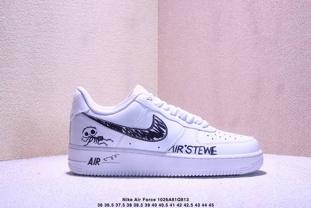 Nike Air Force 1 Low, a versatile low-top casual athletic shoe. Soft, responsive