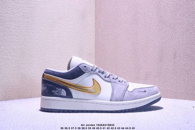 Nike Jordan Air Jordan 1 "The North Face Collaboration Dark Camouflage" High-end