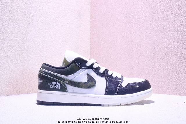 Nike Jordan Air Jordan 1 "The North Face Collaboration Dark Camouflage" High-end