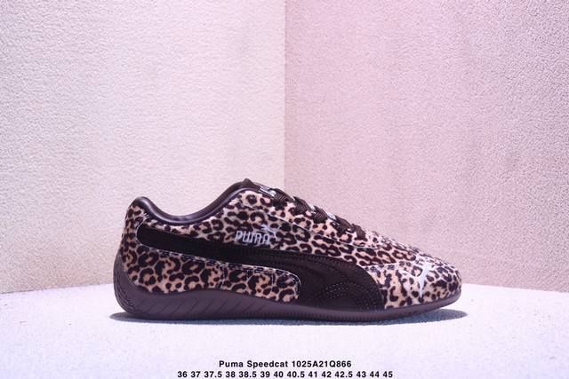 Company Grade: Puma Speedcat Wild Og Anti-slip and Durable Casual Sports Shoes O