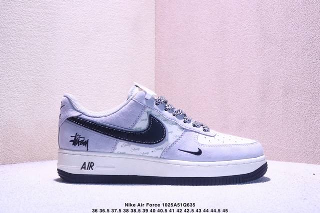 Limited Overseas Release! Factory Grade Nike Air Force 1 '07 Low "Stussy Collabo