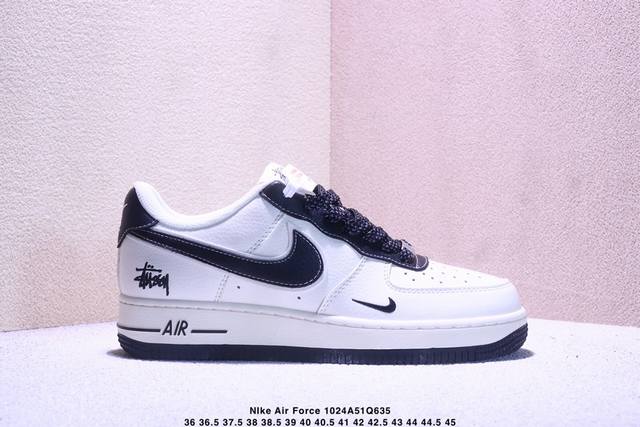Limited Overseas Release! Factory Grade Nike Air Force 1 '07 Low "Stusic Collabo