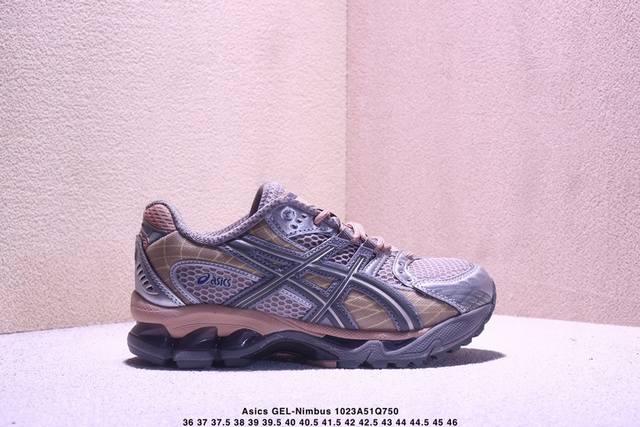 Company Grade Asics Gel-Nimbus 10.1 Retro-Trendy Patchwork Durable Low-Top Casua