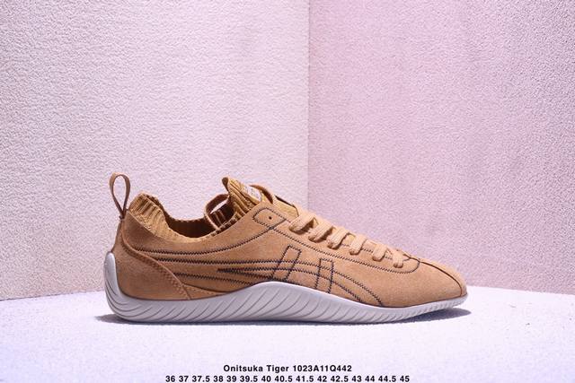 Onitsuka Tiger Sclaw Classic Comfortable Lifestyle Shoes for Men and Women. The