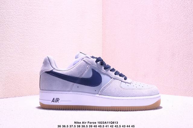 Nike Air Force 1 Low '07, original last and cardboard, built-in full-length Air