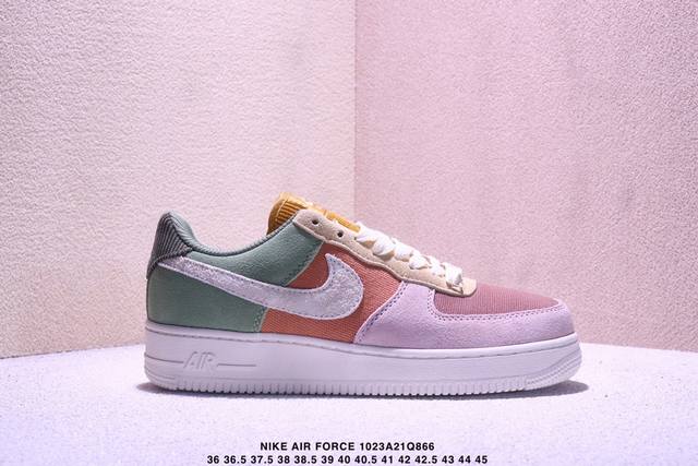Nike Air Force 1 Low, a versatile low-top casual athletic shoe. Soft, responsive