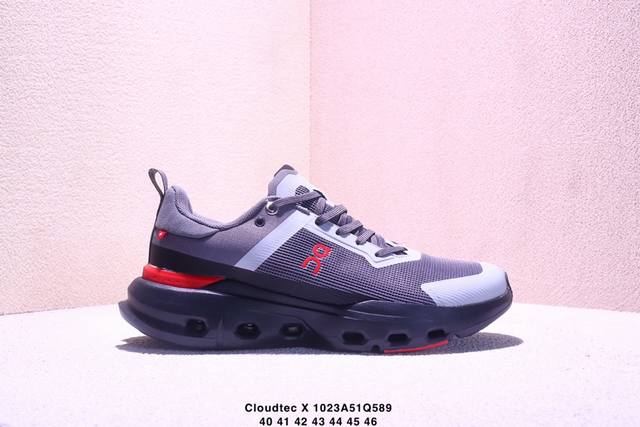 OnRun Exclusive Series Cloudtec X Next-Generation Soft Cushioning Running Shoes