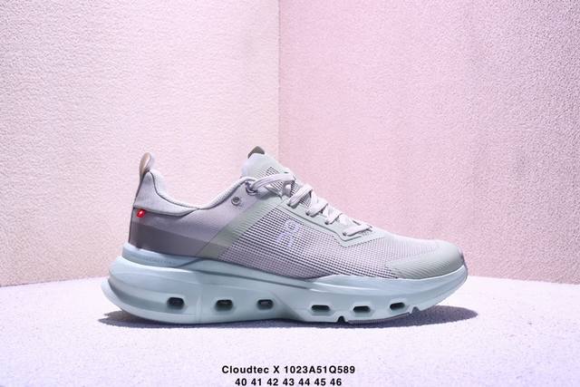 OnRun Exclusive Series Cloudtec X Next-Generation Soft Cushioning Running Shoe D