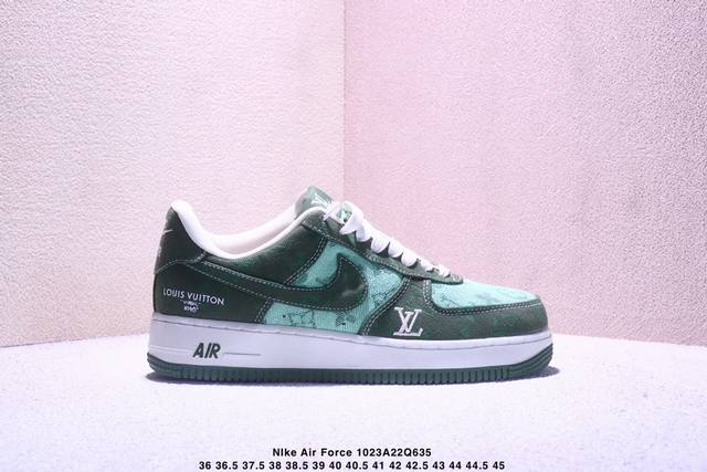 Overseas Release! Company Grade Nike Air Force 1 '07 Low Lv Collaboration -- Lig