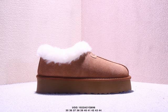 Authentic Ugg Tazzette Comfortable Soft Stylish Wear-resistant Height-increasing