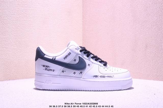 Nike Air Force 1 '07 Low-top versatile casual sneakers. Soft, responsive cushion