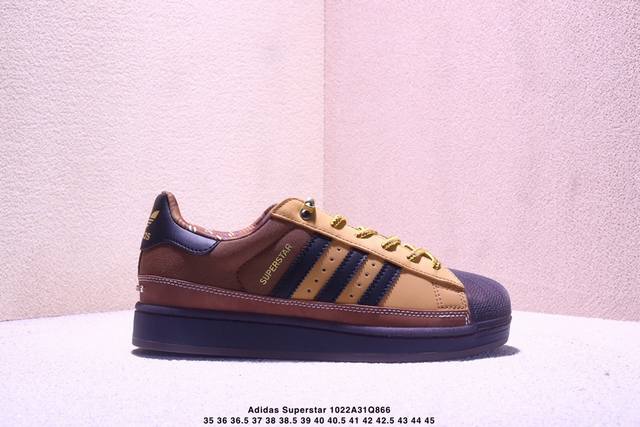 Company Grade: Adidas Originals Superstar Shell Toe Low-Top Classic Versatile Ca