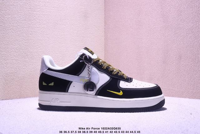 Limited Overseas Release! Factory Grade Nike Air Force 1 '07 Low "Fendi Collabor