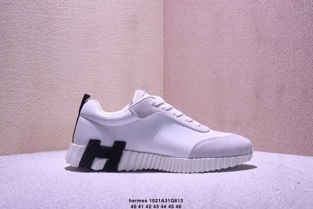 Hermes Hermes street style sneakers for men exude vibrant energy, are light and