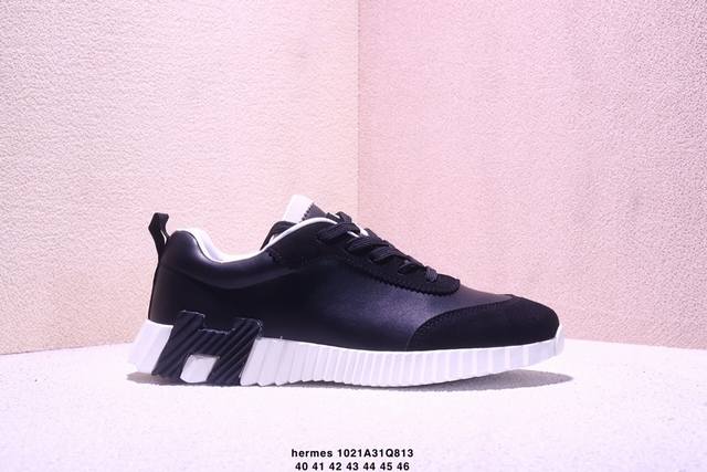 Hermes Hermes street style sneakers for men exude vibrant energy, are light and