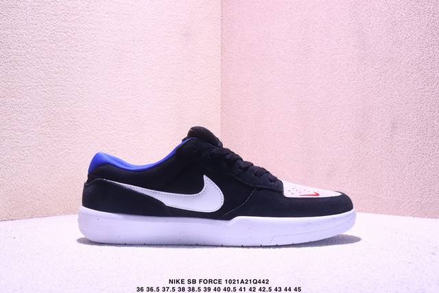 Pure Original S Version Nike SB Force 58 Simplified Retro Skate Shoes Cz2959 002