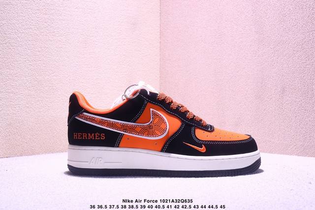 Limited Overseas Release! Factory Grade Nike Air Force 1 '07 Low "Hermes Collabo