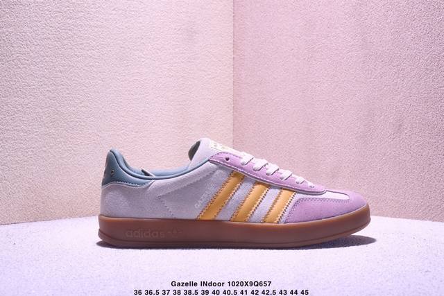 Company Grade Adidas Originals Gazelle Indoor Trefoil Casual Non-Slip Wear-Resis