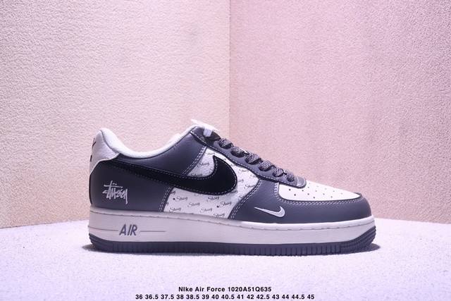 Limited Overseas Release! Factory Grade Nike Air Force 1 '07 Low "Stusic Collabo