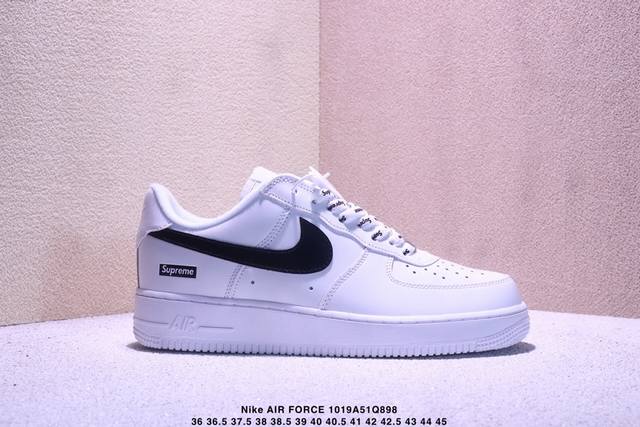 Nike Air Force 1 '07 Low-top versatile casual sneakers. Soft, responsive cushion