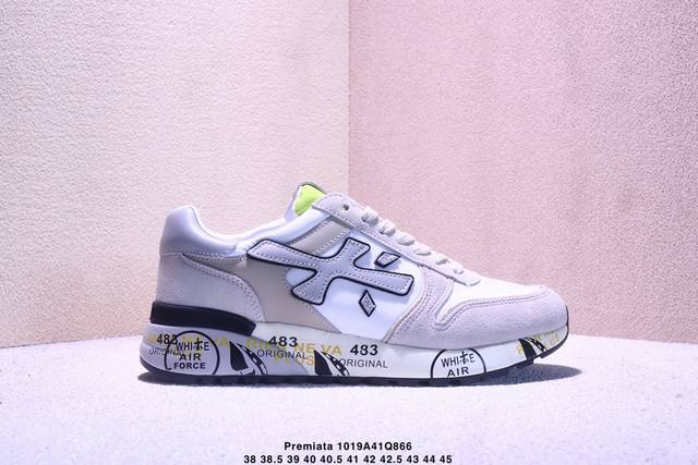 Italian footwear brand Premiata (Ddd) low-top versatile casual shoes (Ddd) manuf