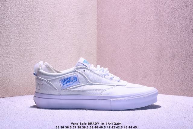 Vans Safe Brady Blue/Black Official New Lightweight Comfortable Versatile Skate