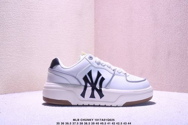Authentic Mlb Chunky Liner Denim Trendy Versatile Platform Height-Increasing Cas