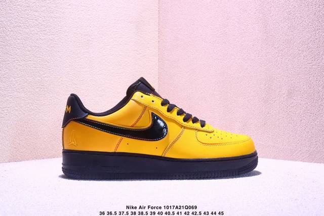 Nike Air Force 1 '07 Low, a versatile, platform, low-top casual athletic shoe wi