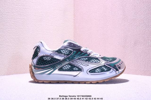 Italian luxury brand - Bottega Veneta - Orbit Lace-Up Runner Bv Bottega Veneta f