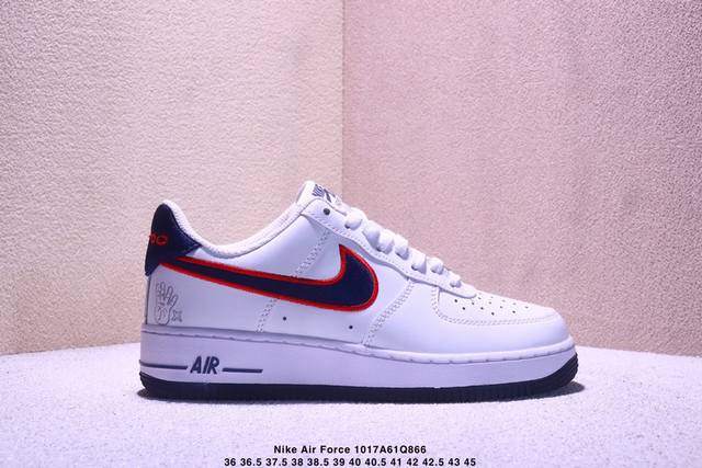 Company Grade: Nike Air Force 1 '07 Low, authentic Air Force design made with or