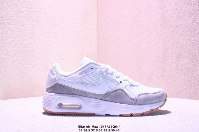 Nike Air Max Sc Retro Fabric Synthetic Leather Durable Lightweight Low-Top Casua