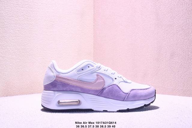 Nike Air Max Sc Retro Fabric Synthetic Leather Durable Lightweight Low-Top Casua