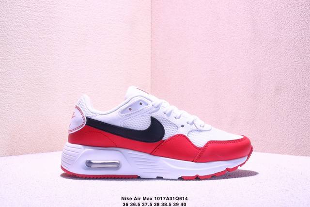 Nike Air Max Sc Retro Fabric Synthetic Leather Durable Lightweight Low-Top Casua