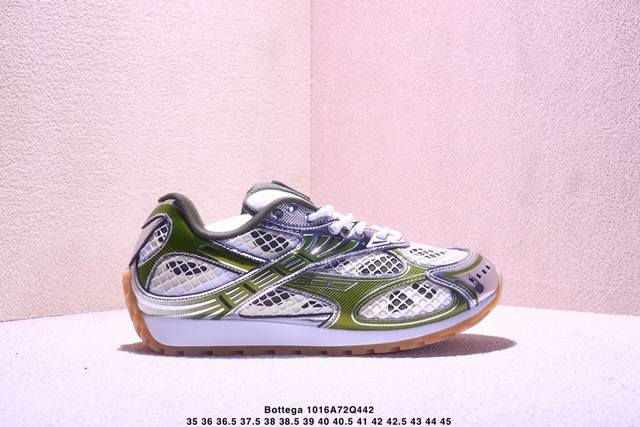 Italian luxury brand - Bottega Veneta - Orbit Lace-Up Runner Bv Bottega Veneta f